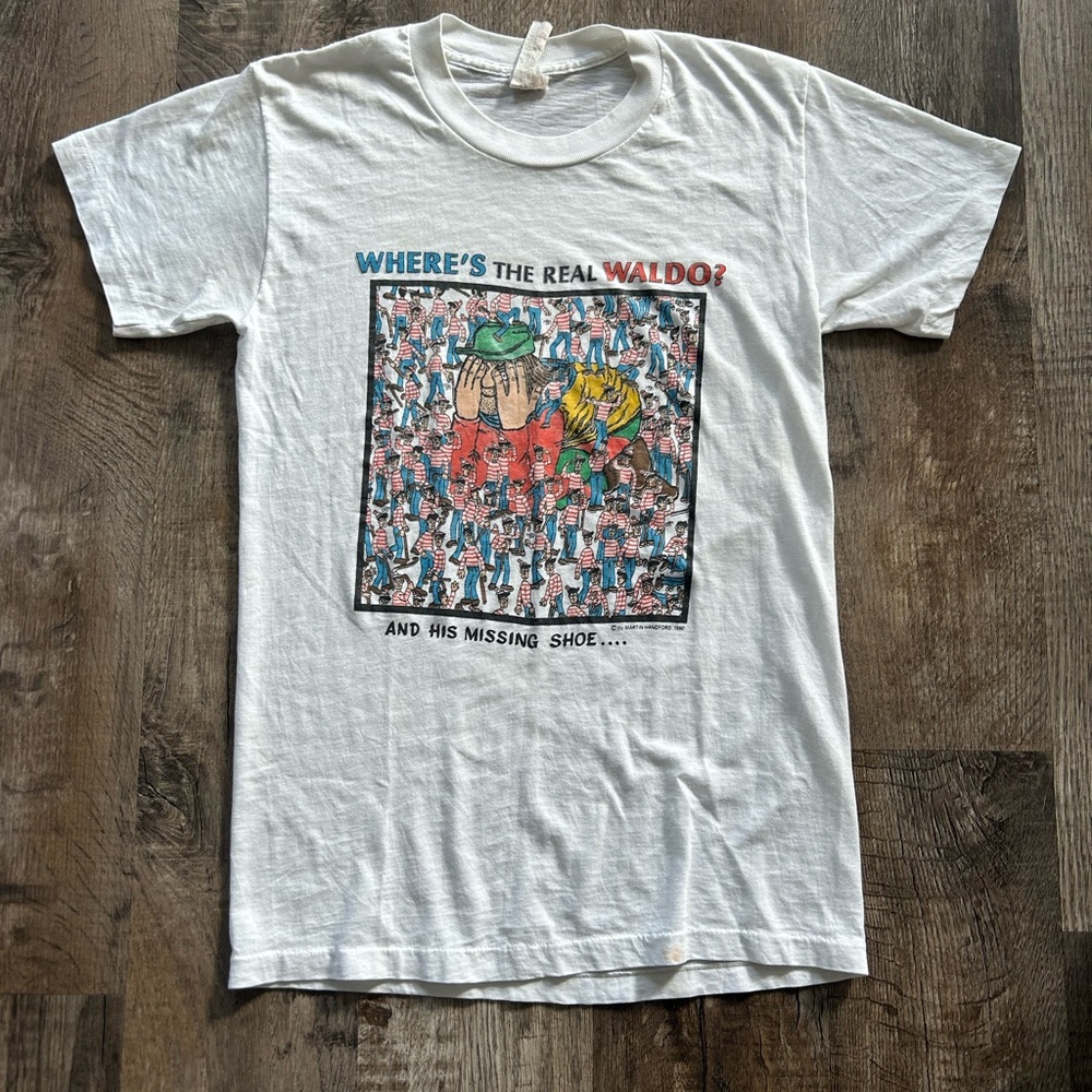 1990 Where’s Waldo Tee